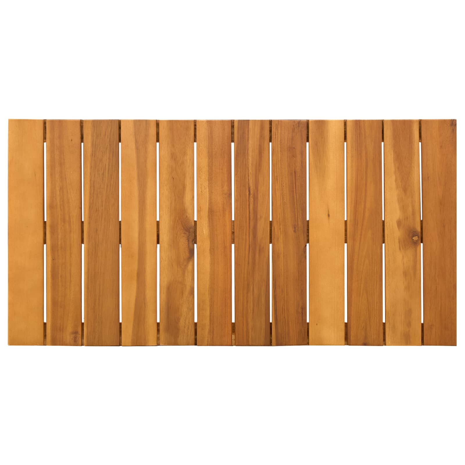 Set vanjskog namještaja 4 pcs Crna i krem-bijela poliratan
