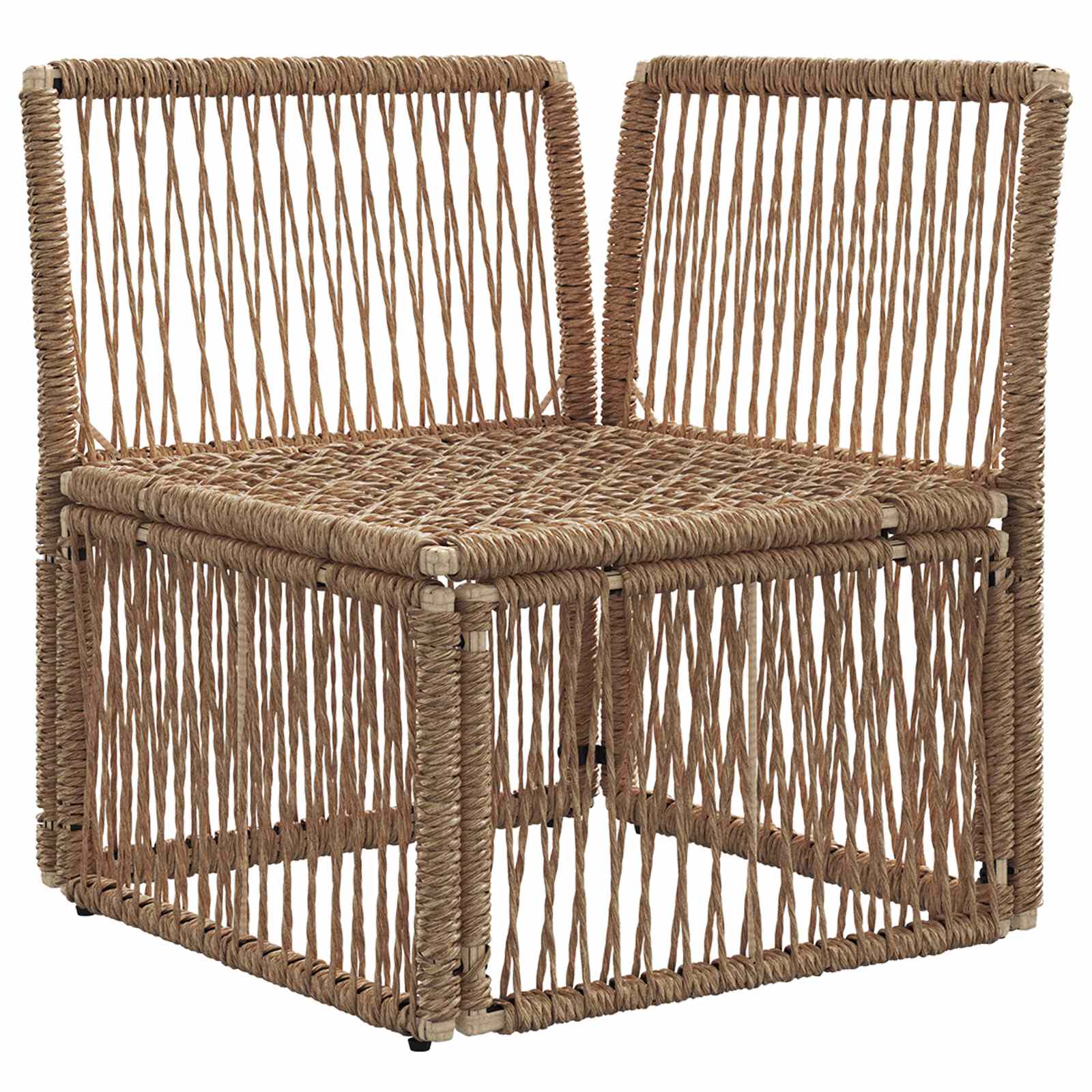 Kutna sofa Bež poliratan