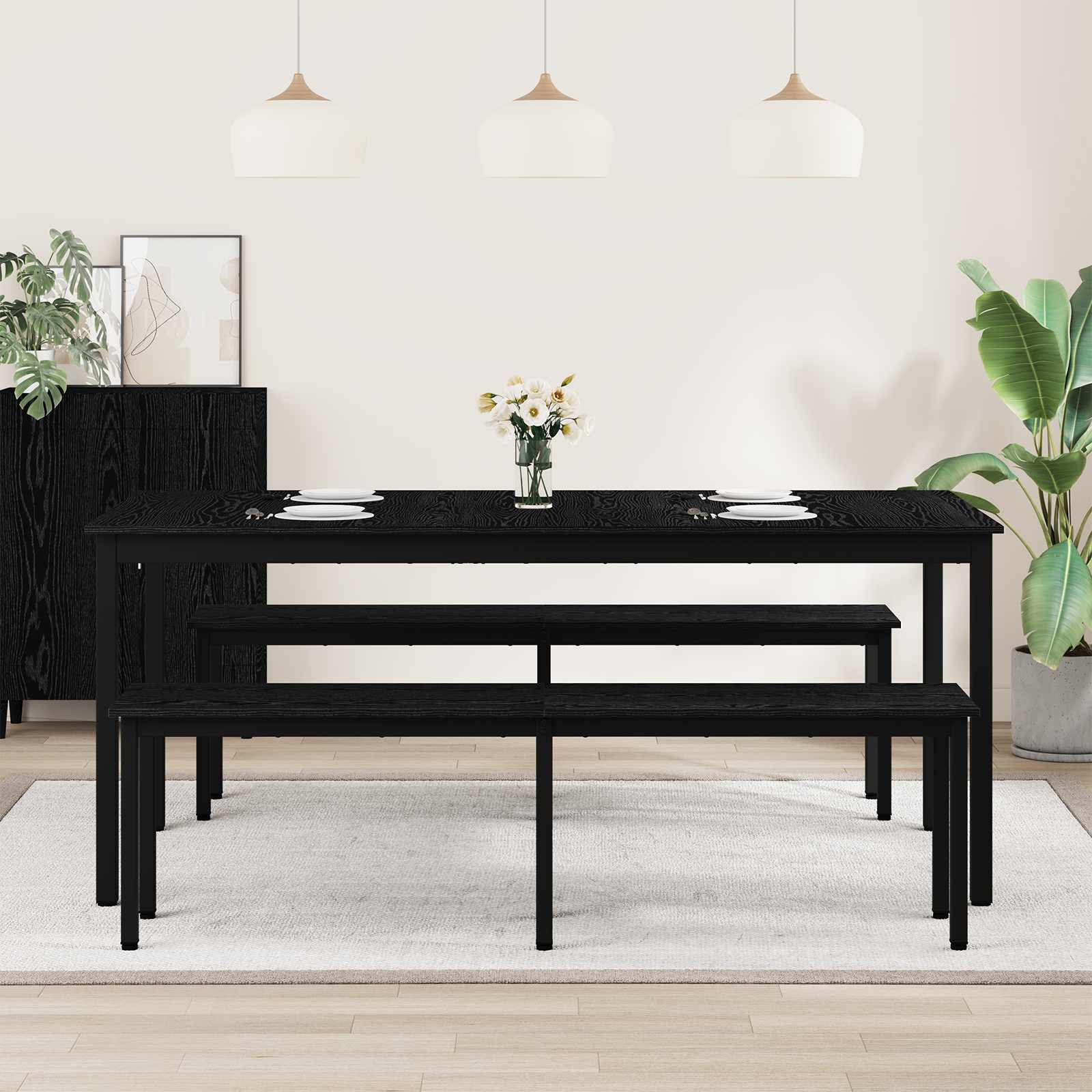 Blagovaonski stolovi 2 pcs 180 x 90 x 75 cm Konstruirano drvo