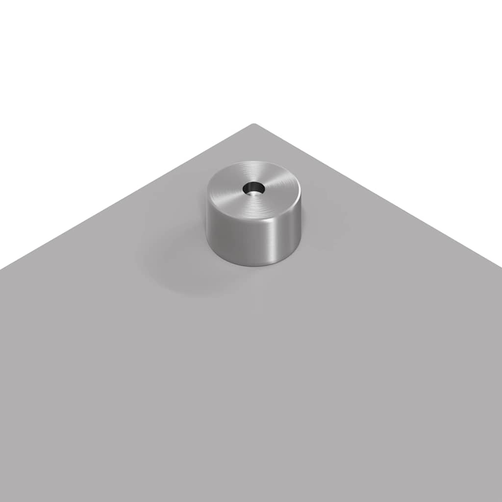 Kuhinjski zid 2 pcs Svijetlo siva 80 x 50 cm