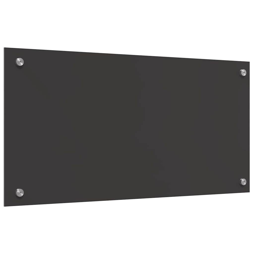 Kuhinjski zid 2 pcs Tamno siva 80 x 40 cm