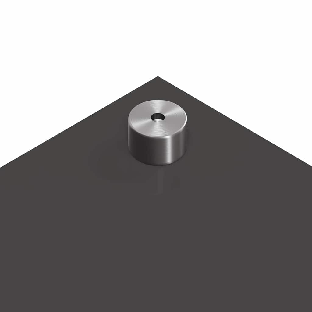 Kuhinjski zid 2 pcs Tamno siva 80 x 60 cm