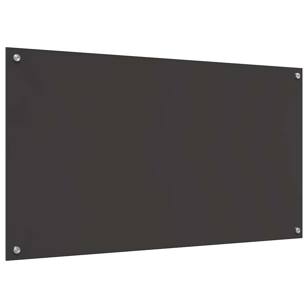 Kuhinjski zid 2 pcs Tamno siva 110 x 60 cm