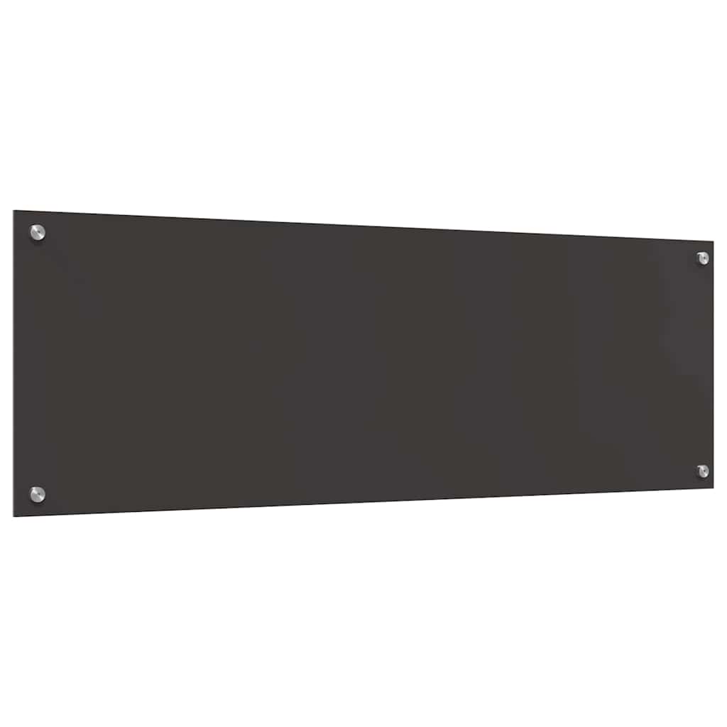 Kuhinjski zid 2 pcs Tamno siva 120 x 40 cm