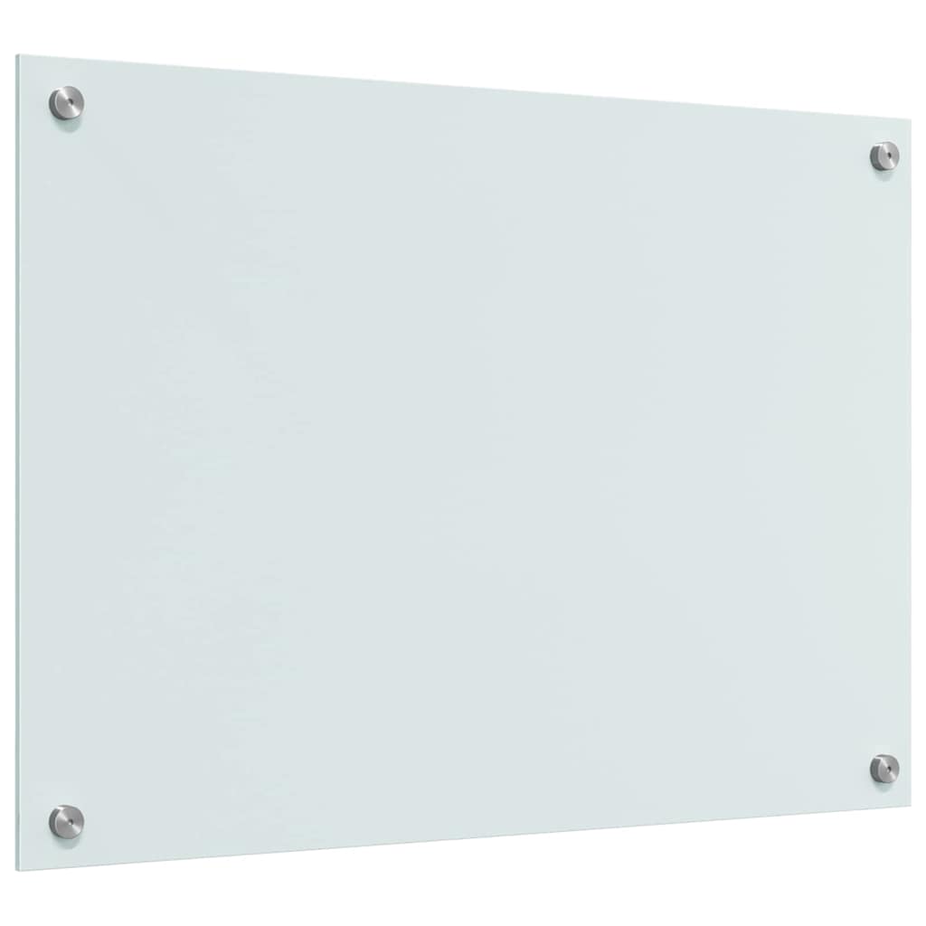 Kuhinjski zid 2 pcs Bijelo 70 x 50 cm Staklo otporno na udarce