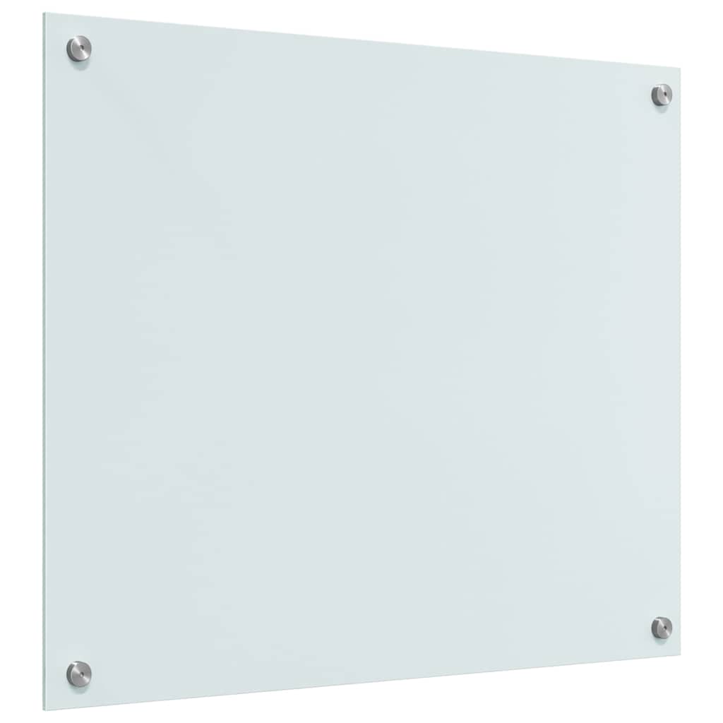 Kuhinjski zid 2 pcs Bijelo 70 x 60 cm Staklo otporno na udarce