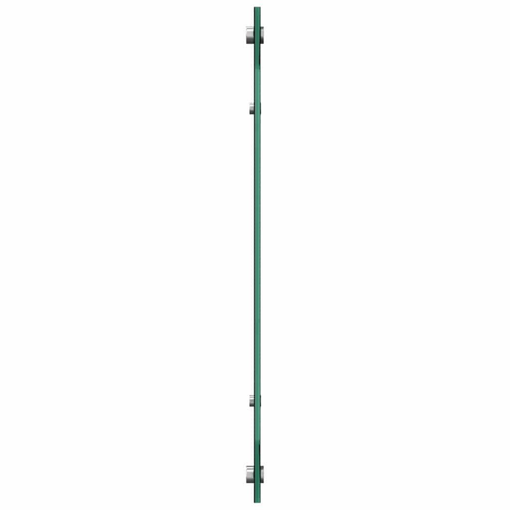 Kuhinjski zid 2 pcs Crna 90 x 60 cm Staklo otporno na udarce