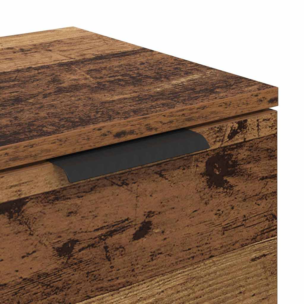 Komode 2 pcs Staro drvo 60 x 30 x 70 cm Konstruirano drvo