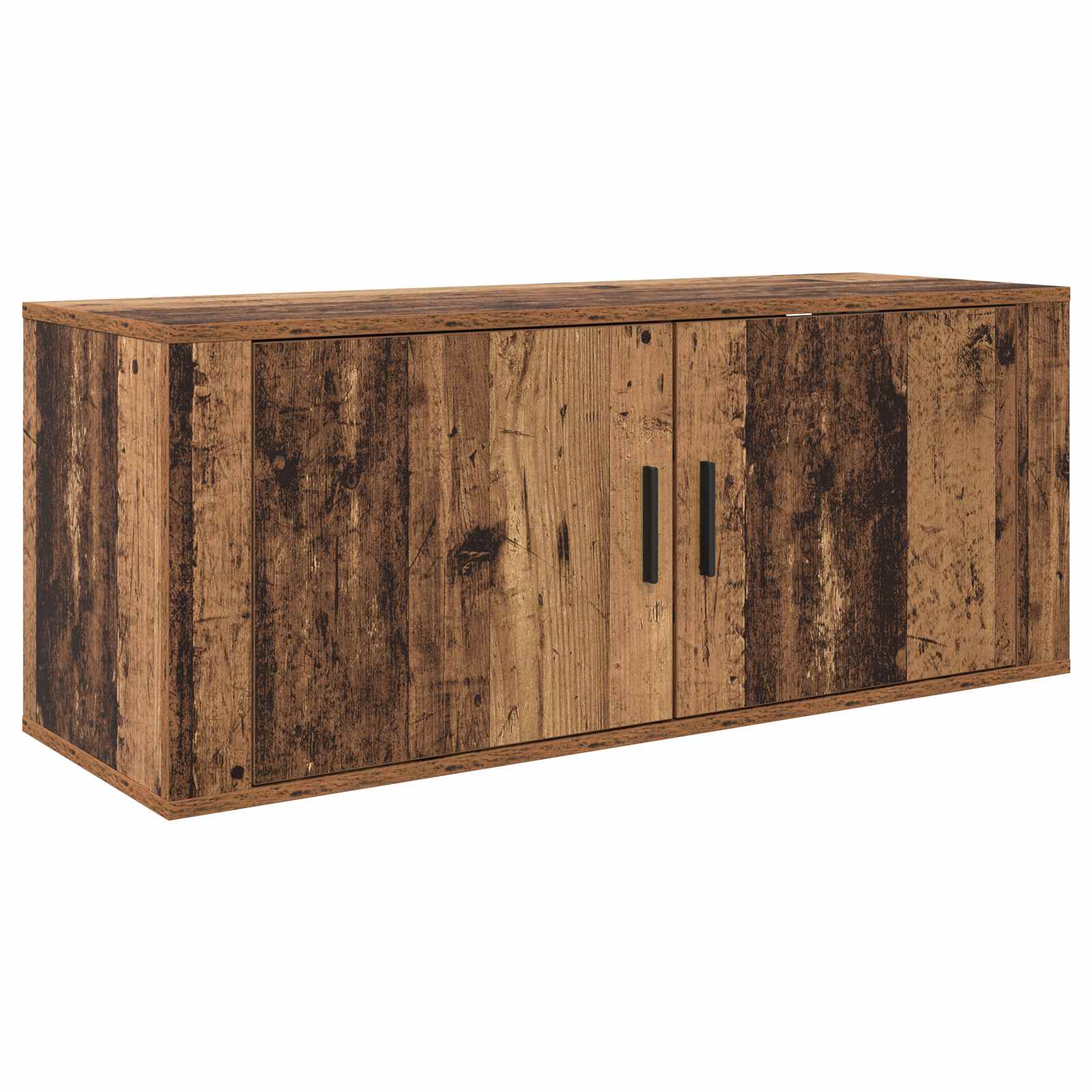 Zidni TV ormar set Zidne 2 pcs Staro drvo 100 x 34,5 x 40 cm