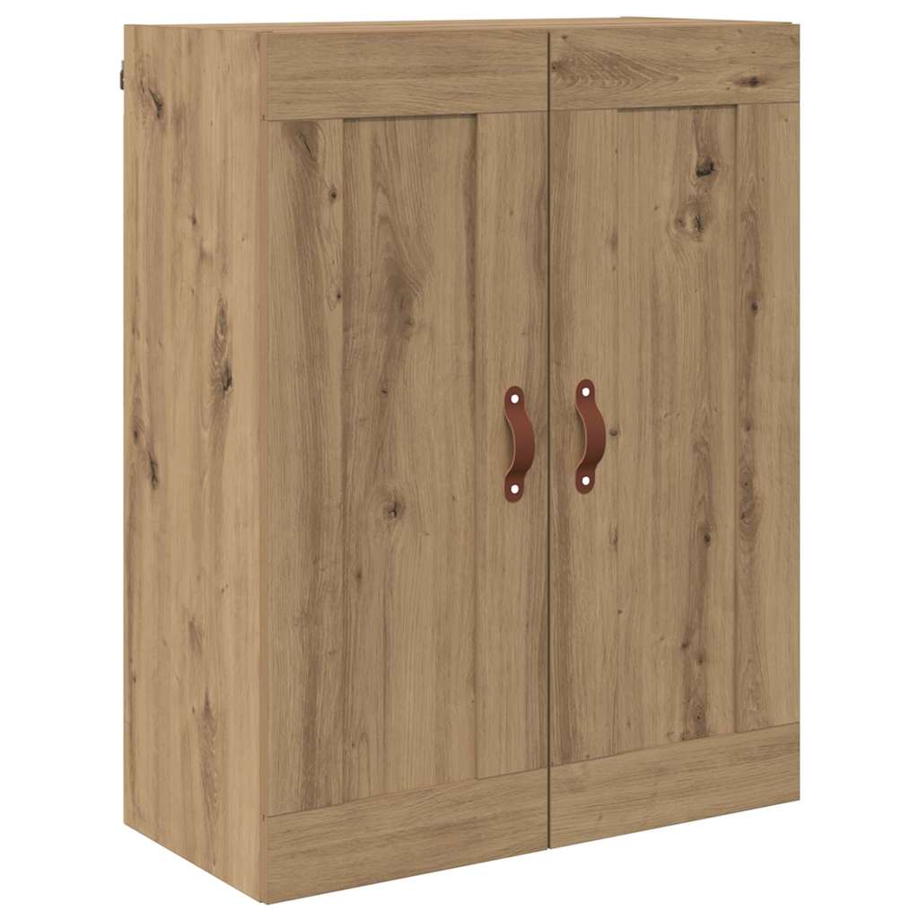 Kabinetski zidni Zidne 2 pcs Umjetnički hrast 69,5 x 34 x 90 cm