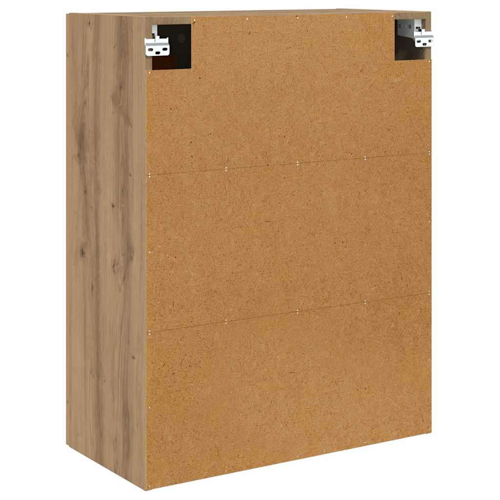 Kabinetski zidni 2 pcs Umjetnički hrast 69,5 x 34 x 90 cm
