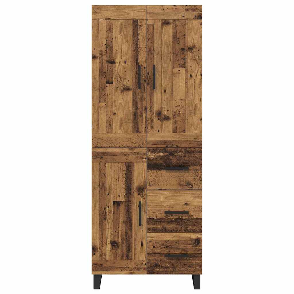 Highboard Staro drvo 69,5 x 34 x 180 cm Konstruirano drvo