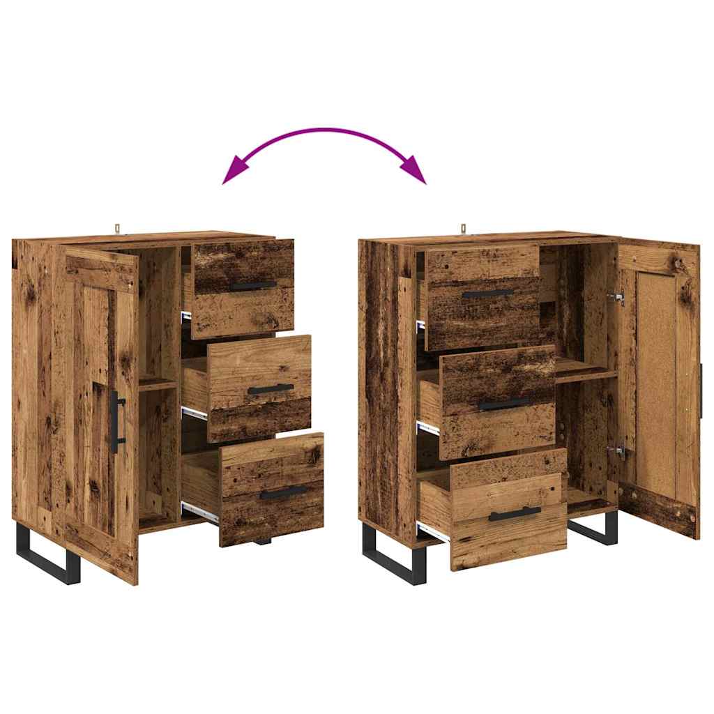 Highboard Staro drvo 69,5 x 34 x 180 cm Konstruirano drvo