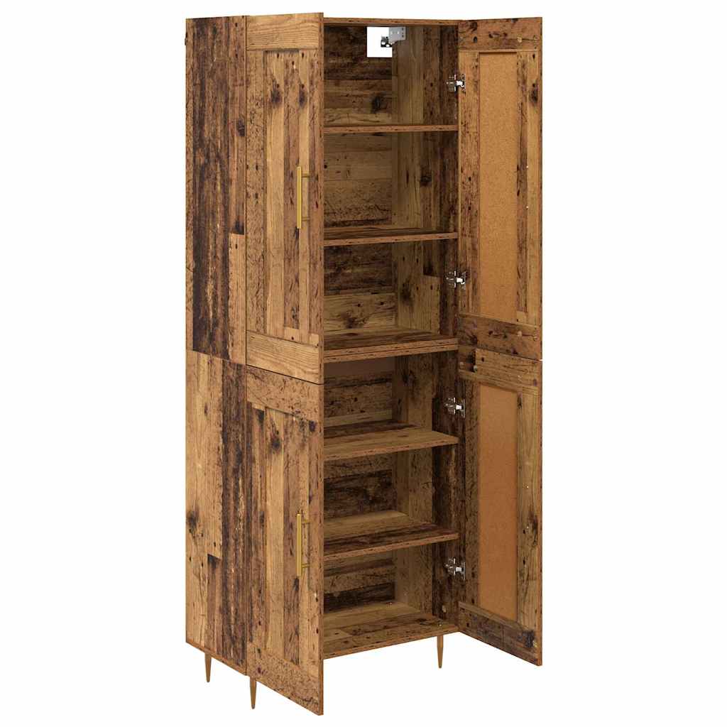 Highboard Staro drvo 69,5 x 34 x 180 cm Konstruirano drvo