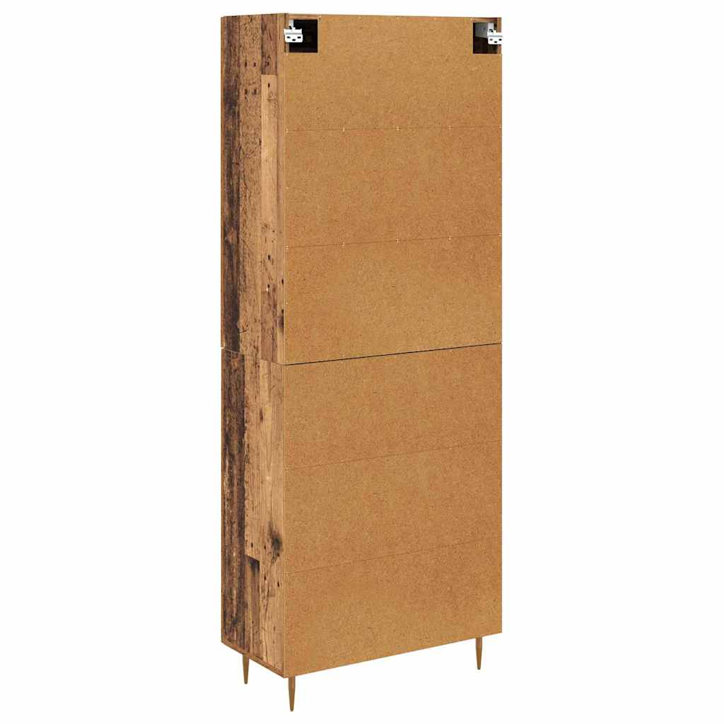 Highboard Staro drvo 69,5 x 34 x 180 cm Konstruirano drvo