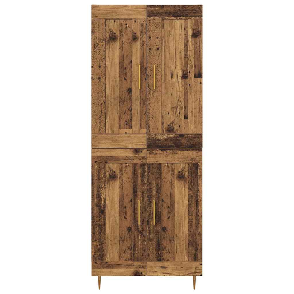 Highboard Staro drvo 69,5 x 34 x 180 cm Konstruirano drvo