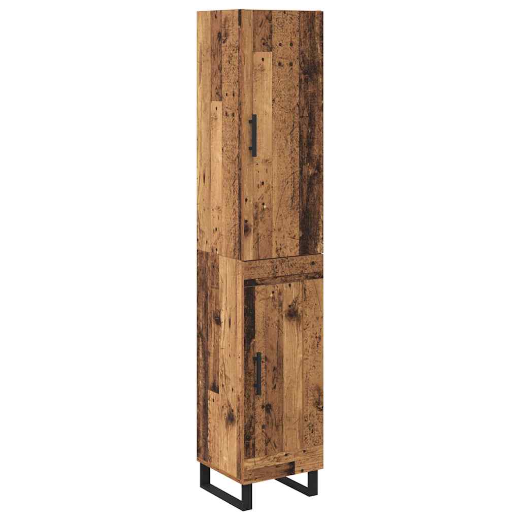 Highboard Staro drvo 34,5 x 34 x 180 cm Konstruirano drvo