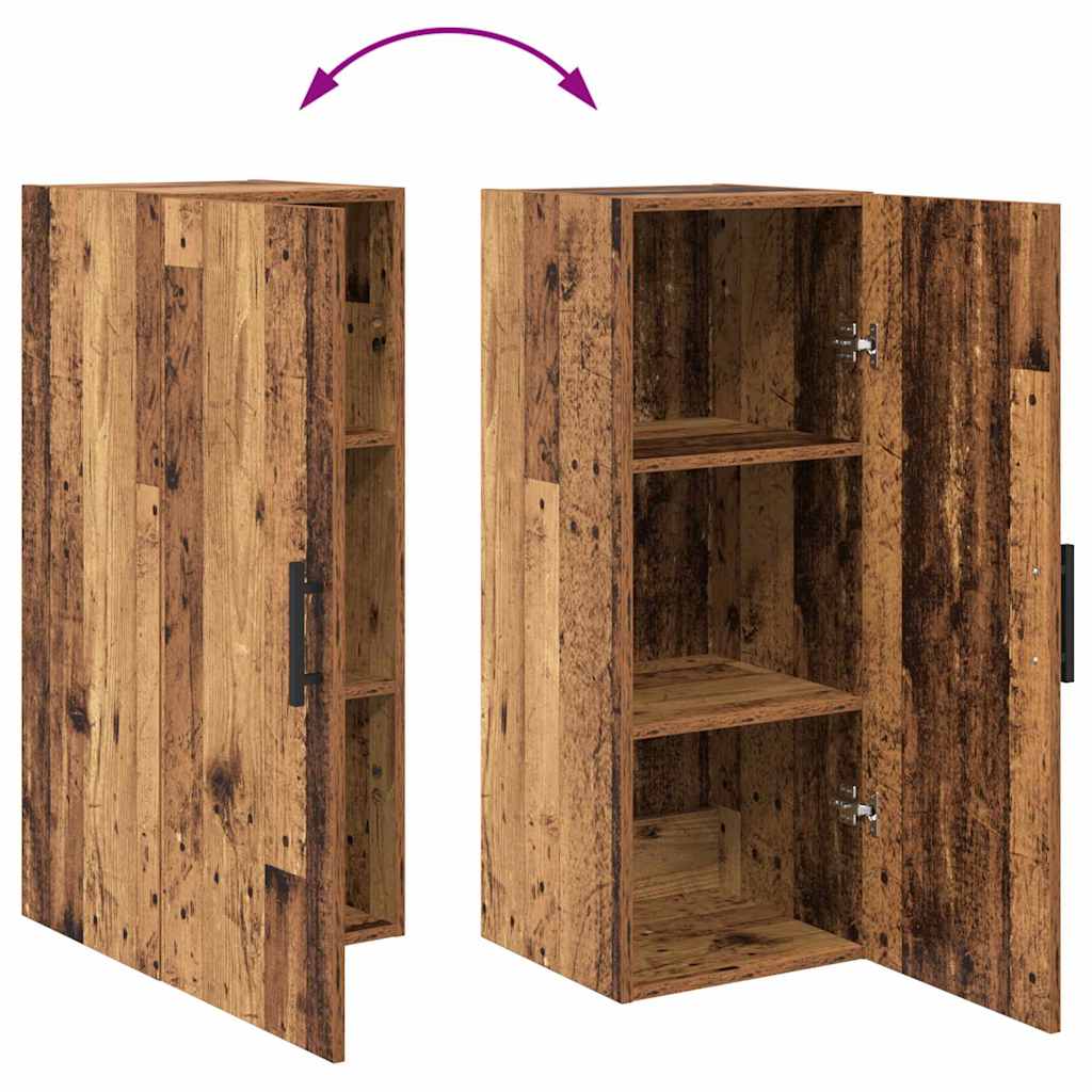 Highboard Staro drvo 34,5 x 34 x 180 cm Konstruirano drvo