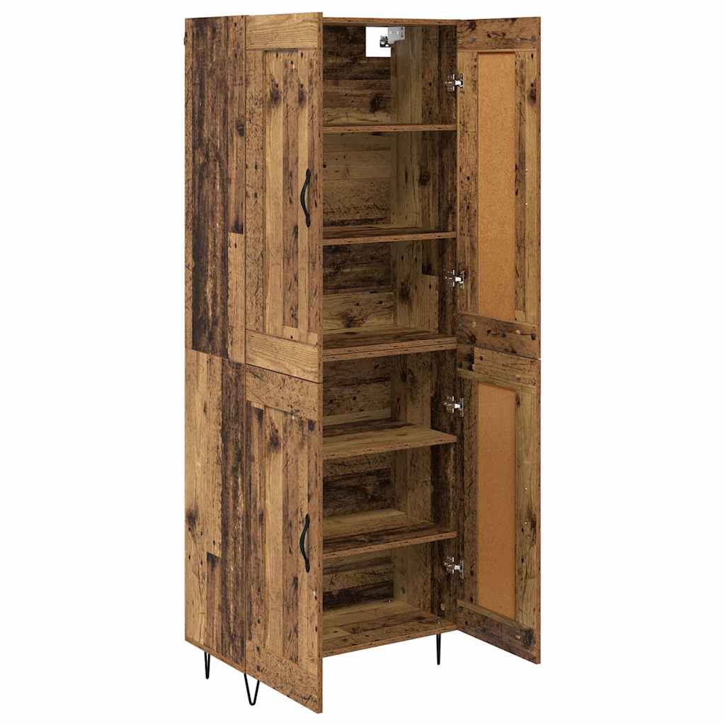 Highboard Staro drvo 69,5 x 34 x 180 cm Konstruirano drvo