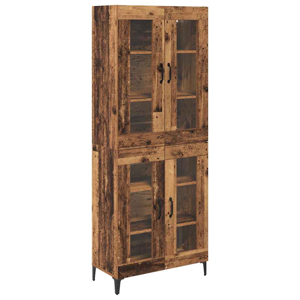 Highboard Zidne Staro drvo 69,5 x 34 x 180 cm Konstruirano drvo