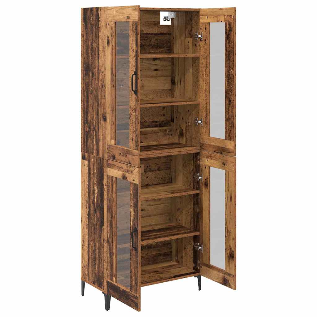 Highboard Zidne Staro drvo 69,5 x 34 x 180 cm Konstruirano drvo
