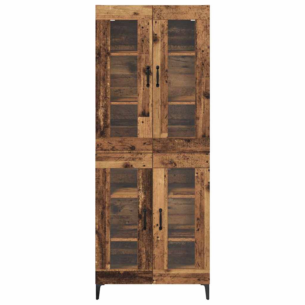 Highboard Zidne Staro drvo 69,5 x 34 x 180 cm Konstruirano drvo