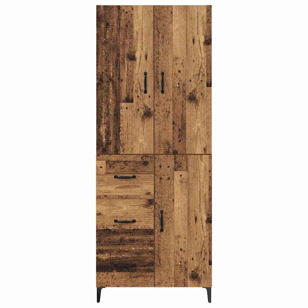 Highboard Zidne Staro drvo 69,5 x 34 x 180 cm Konstruirano drvo