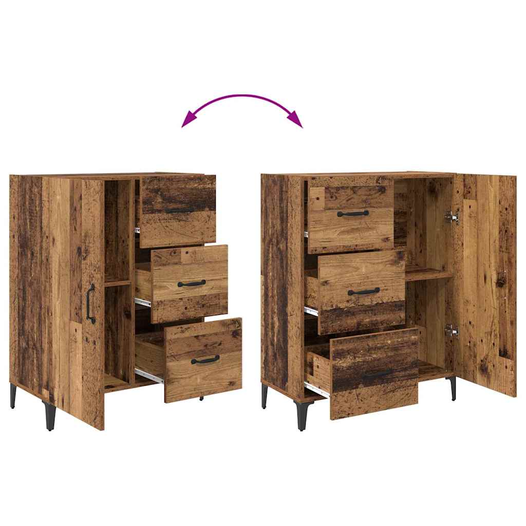 Highboard Zidne Staro drvo 69,5 x 34 x 180 cm Konstruirano drvo