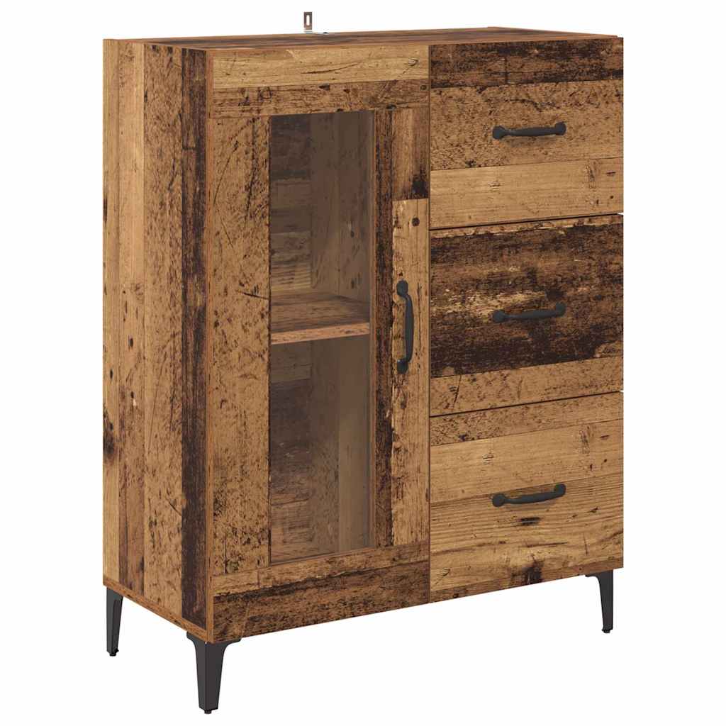 Highboard Zidne Staro drvo 69,5 x 34 x 180 cm Konstruirano drvo