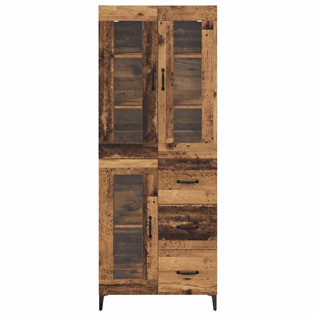 Highboard Zidne Staro drvo 69,5 x 34 x 180 cm Konstruirano drvo