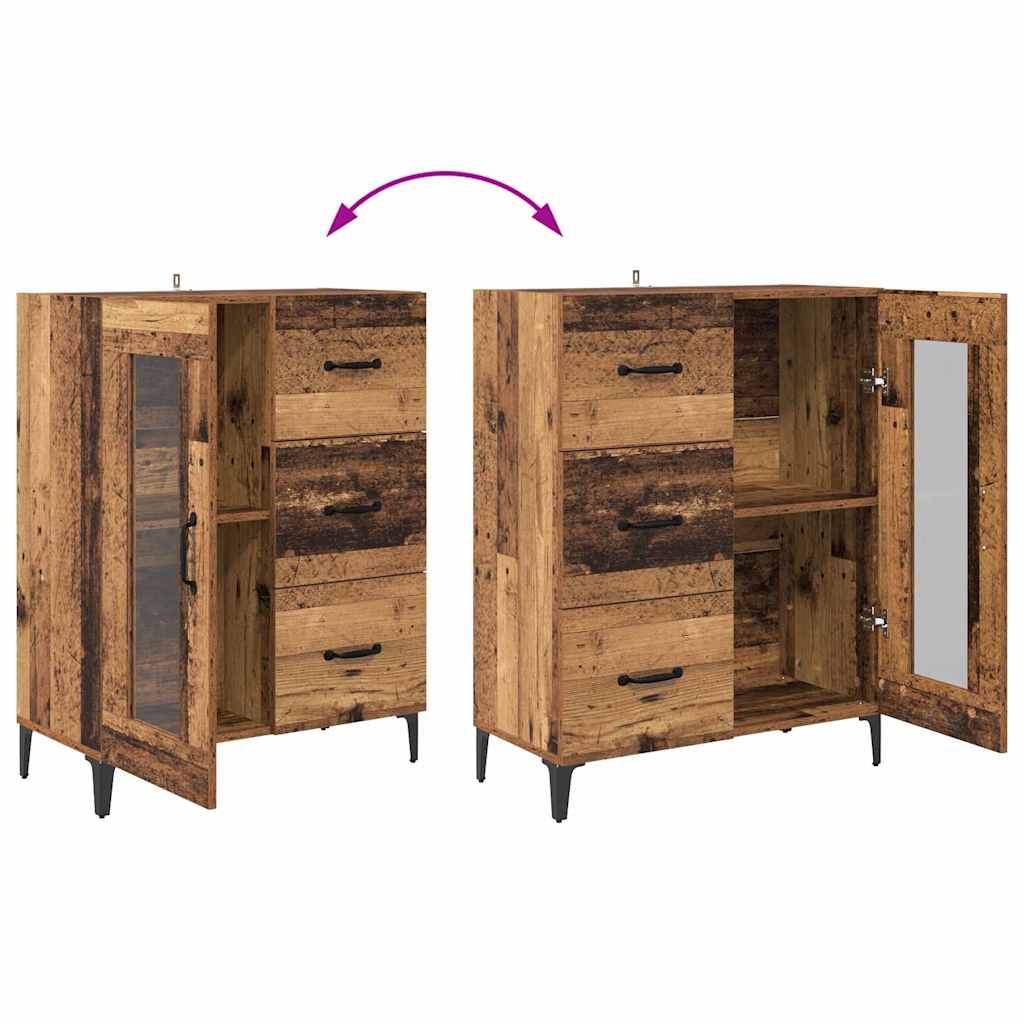 Highboard Zidne Staro drvo 69,5 x 34 x 180 cm Konstruirano drvo