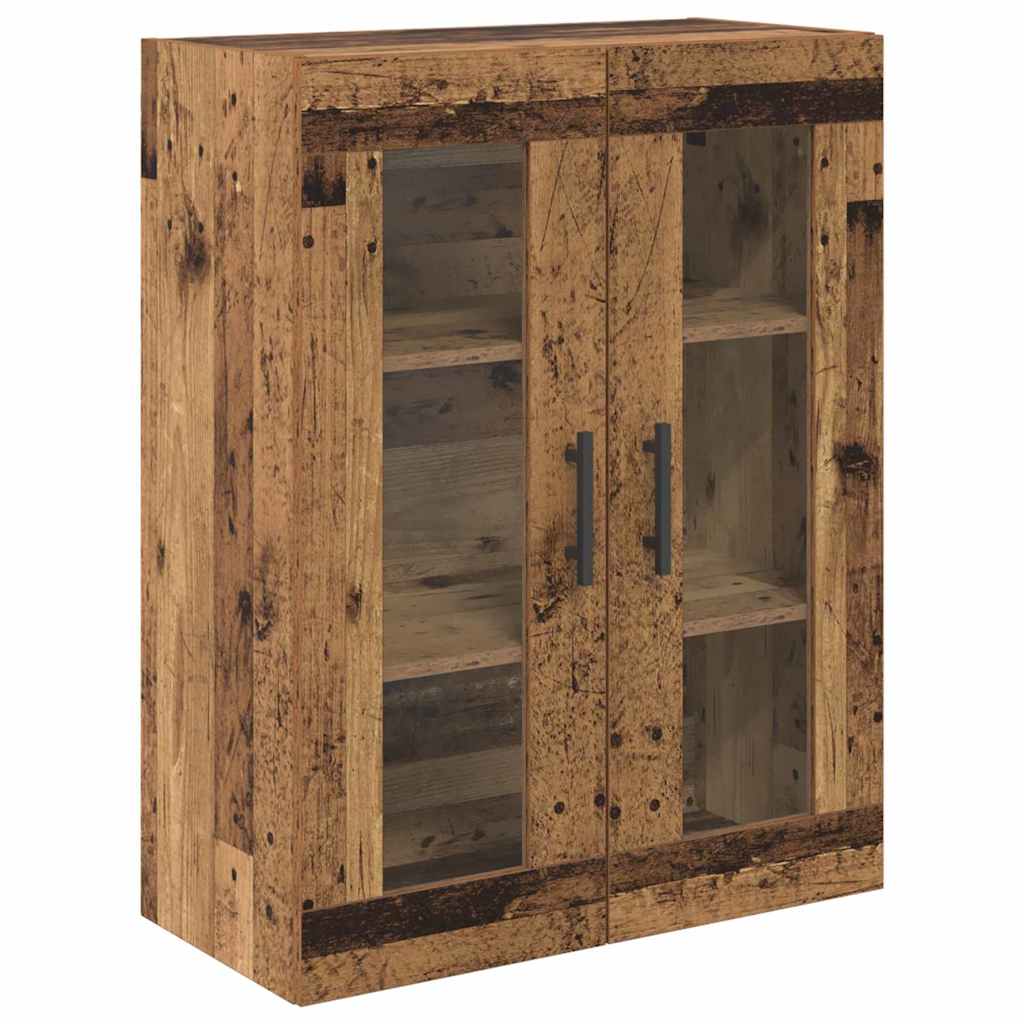 Highboard s ladicama 2 pcs Staro drvo Konstruirano drvo