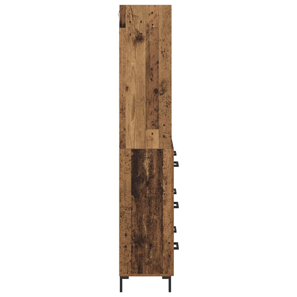 Highboard Staro drvo 69,5 x 34 x 180 cm Konstruirano drvo