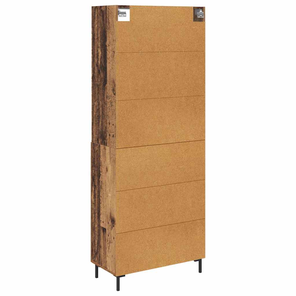 Highboard Staro drvo 69,5 x 34 x 180 cm Konstruirano drvo
