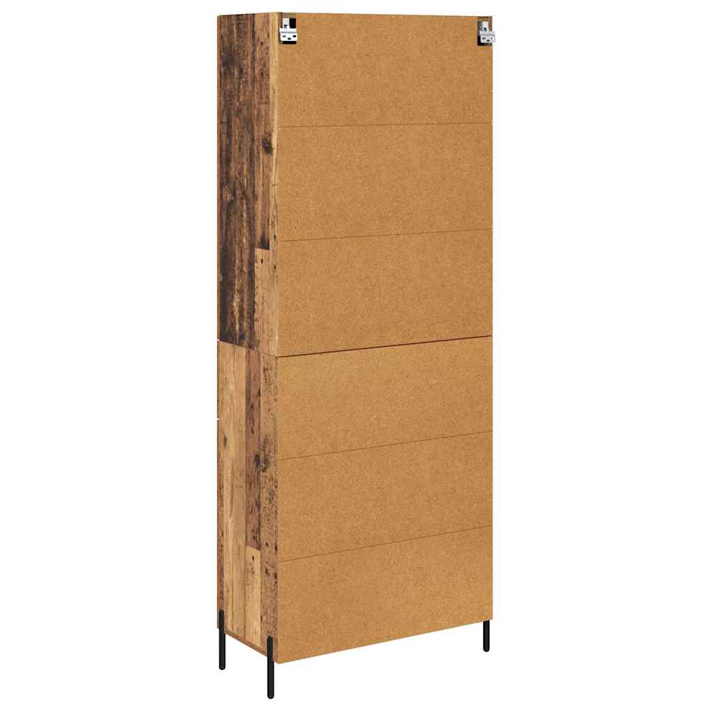 Highboard Staro drvo 69,5 x 34 x 180 cm Konstruirano drvo