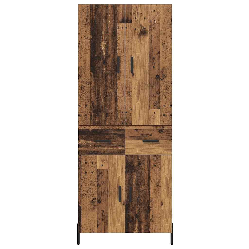 Highboard Staro drvo 69,5 x 34 x 180 cm Konstruirano drvo