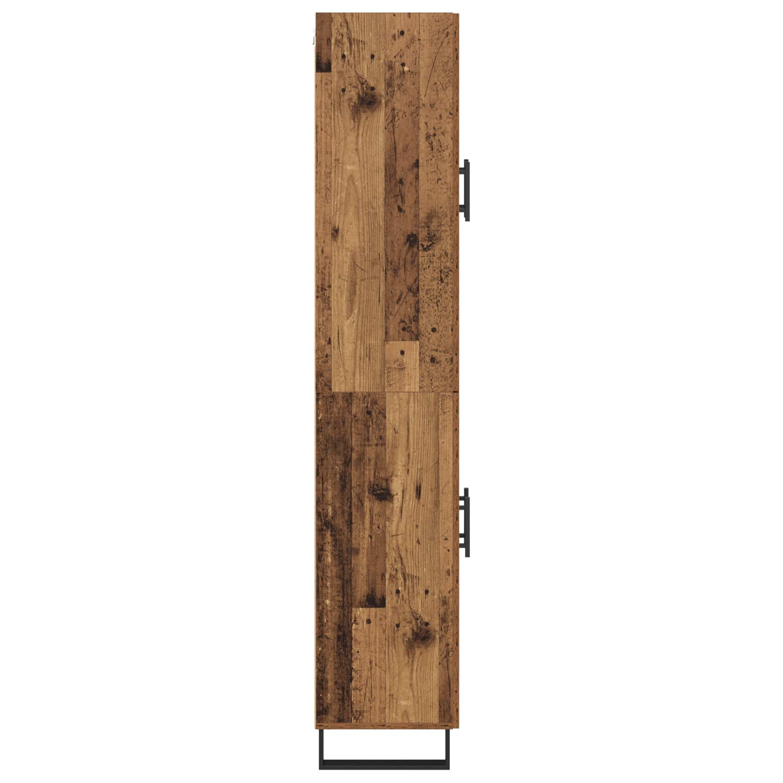 Highboard 2 pcs Staro drvo Konstruirano drvo