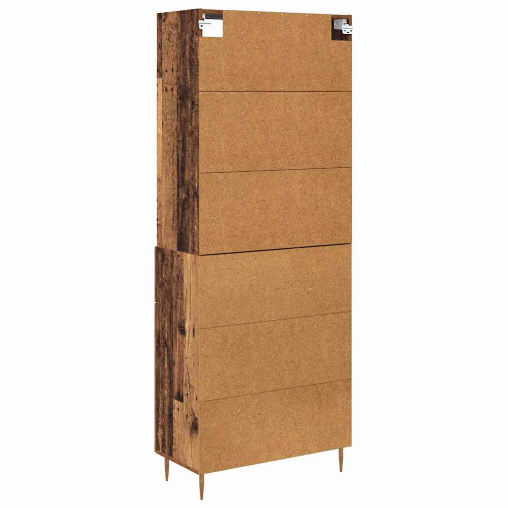 Highboard Staro drvo 69,5 x 34 x 180 cm Konstruirano drvo