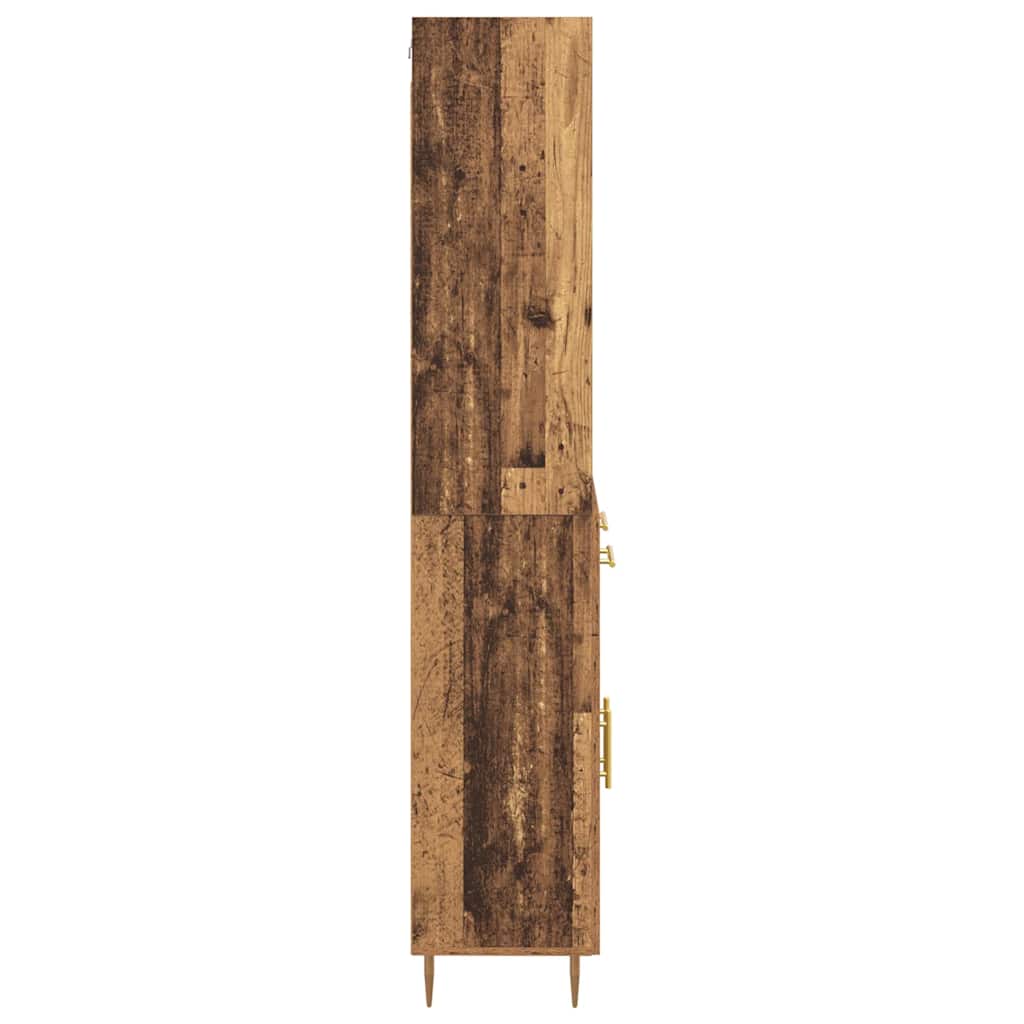 Highboard Staro drvo 69,5 x 34 x 180 cm Konstruirano drvo