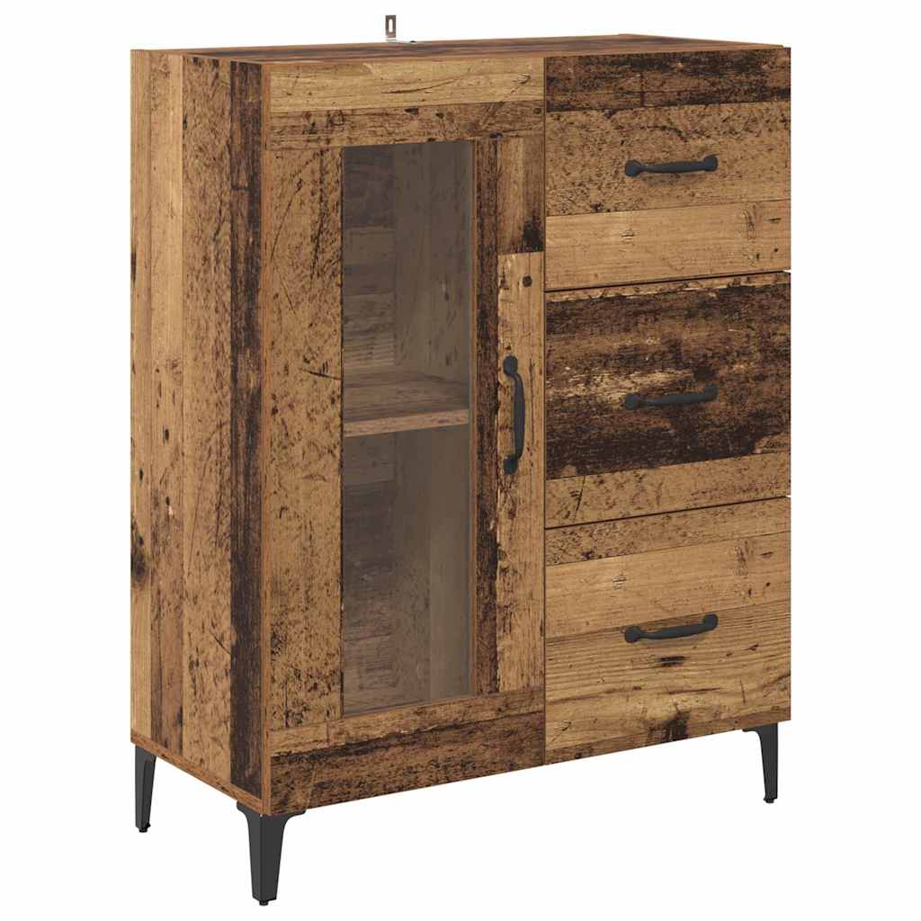 Highboard Staro drvo 69,5 x 34 x 180 cm Konstruirano drvo