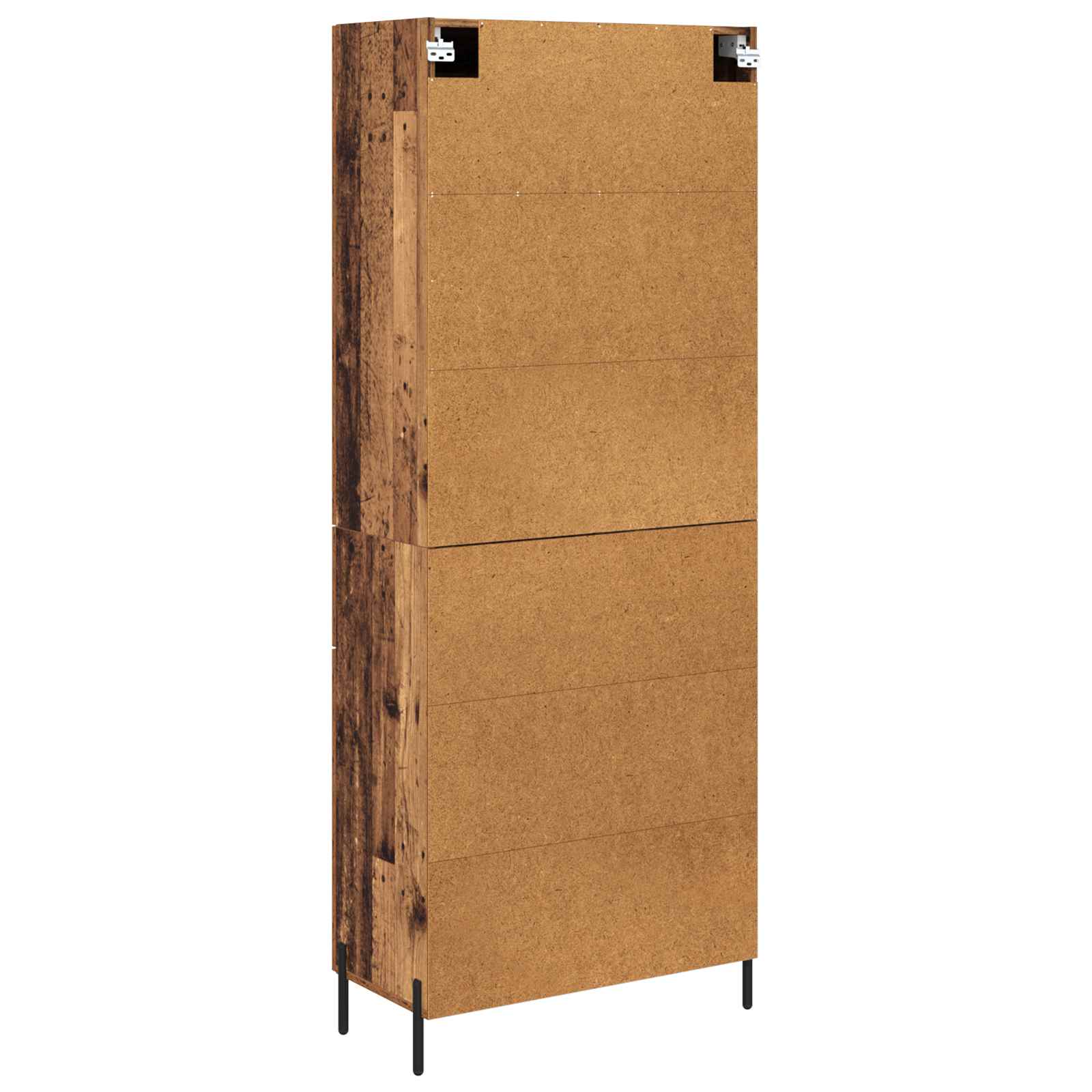 Highboard 2 pcs Staro drvo Konstruirano drvo