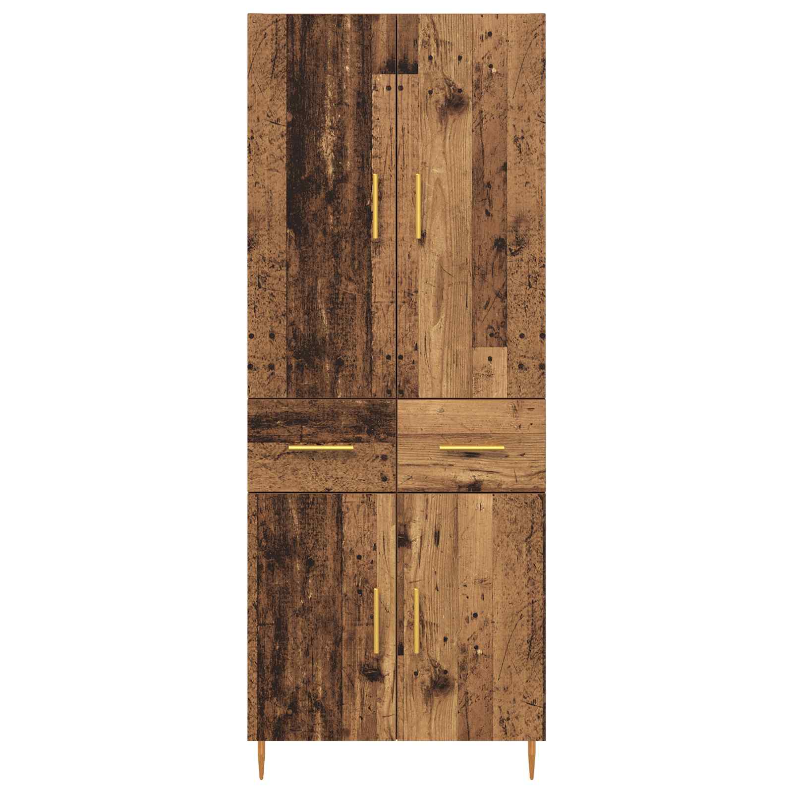 Highboard Zidne Staro drvo 69,5 x 34 x 180 cm Konstruirano drvo