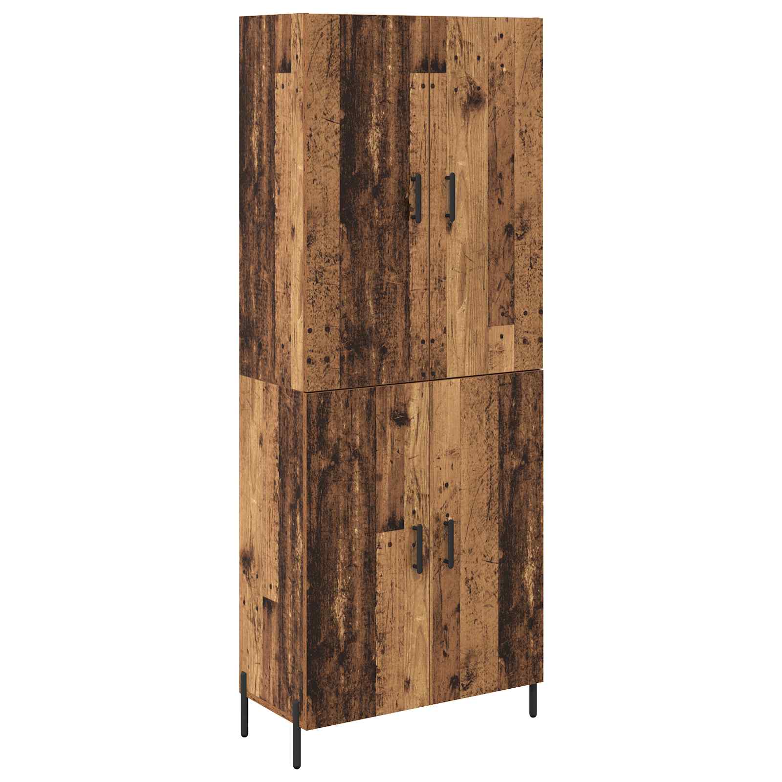 Highboard Zidne Staro drvo 69,5 x 34 x 180 cm Konstruirano drvo