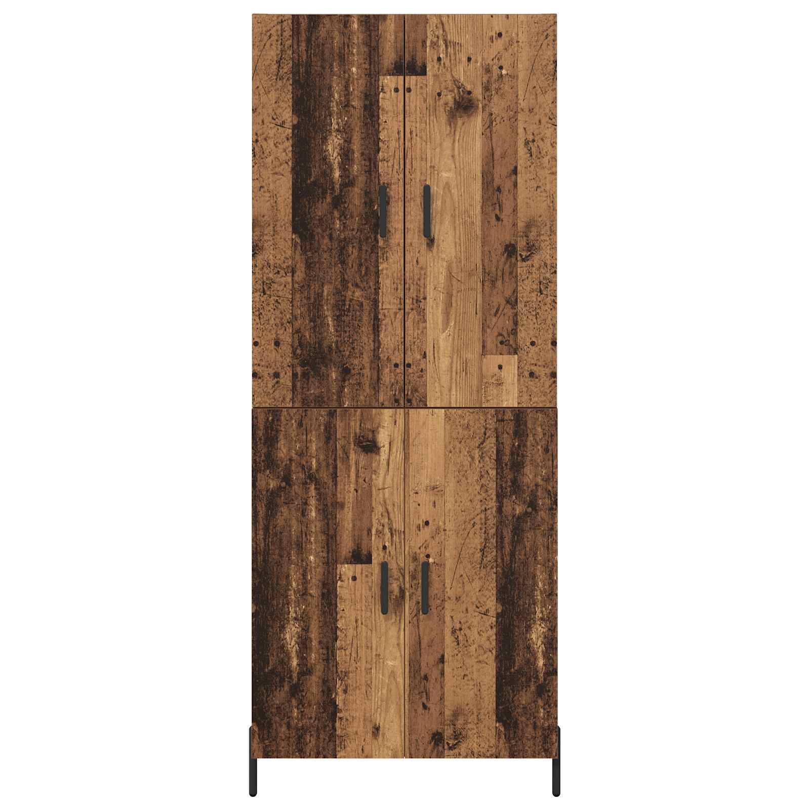 Highboard Zidne Staro drvo 69,5 x 34 x 180 cm Konstruirano drvo