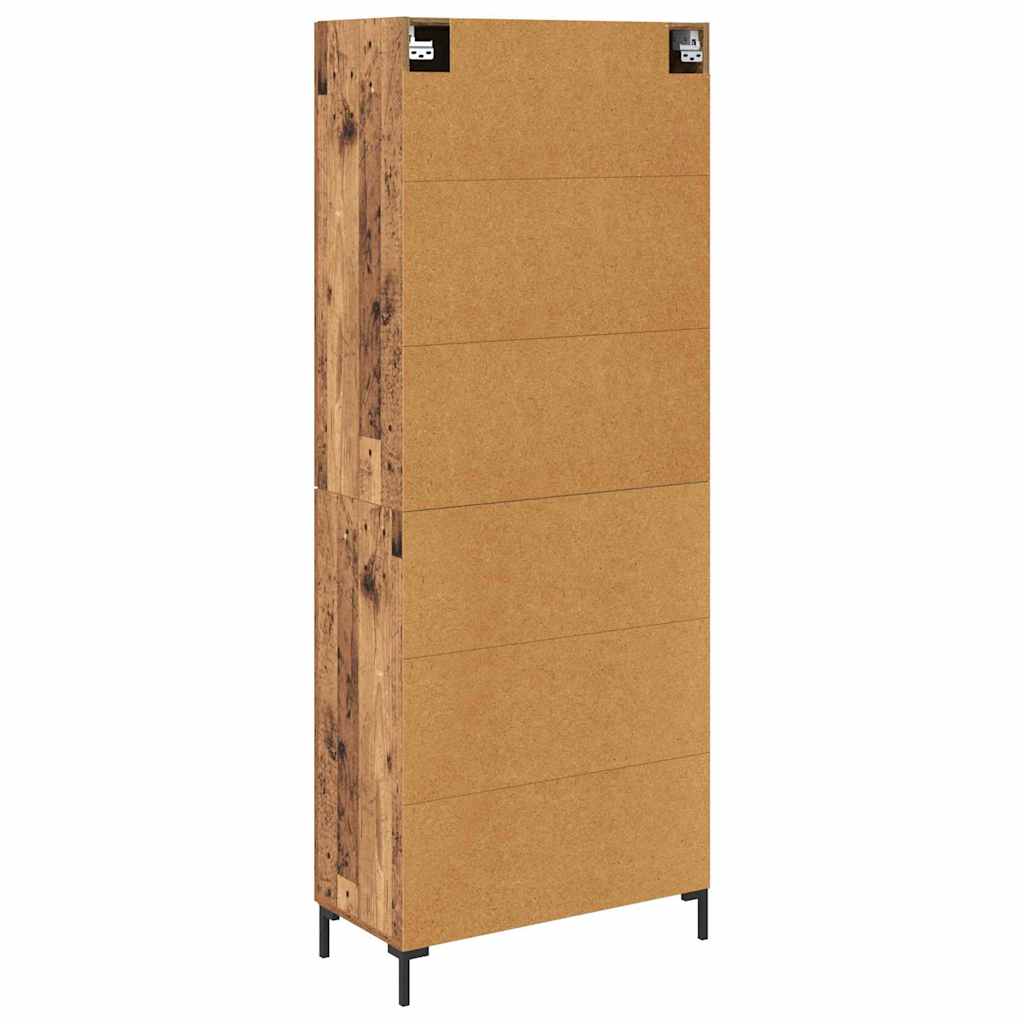 Highboard Zidne Staro drvo 69,5 x 34 x 180 cm Konstruirano drvo