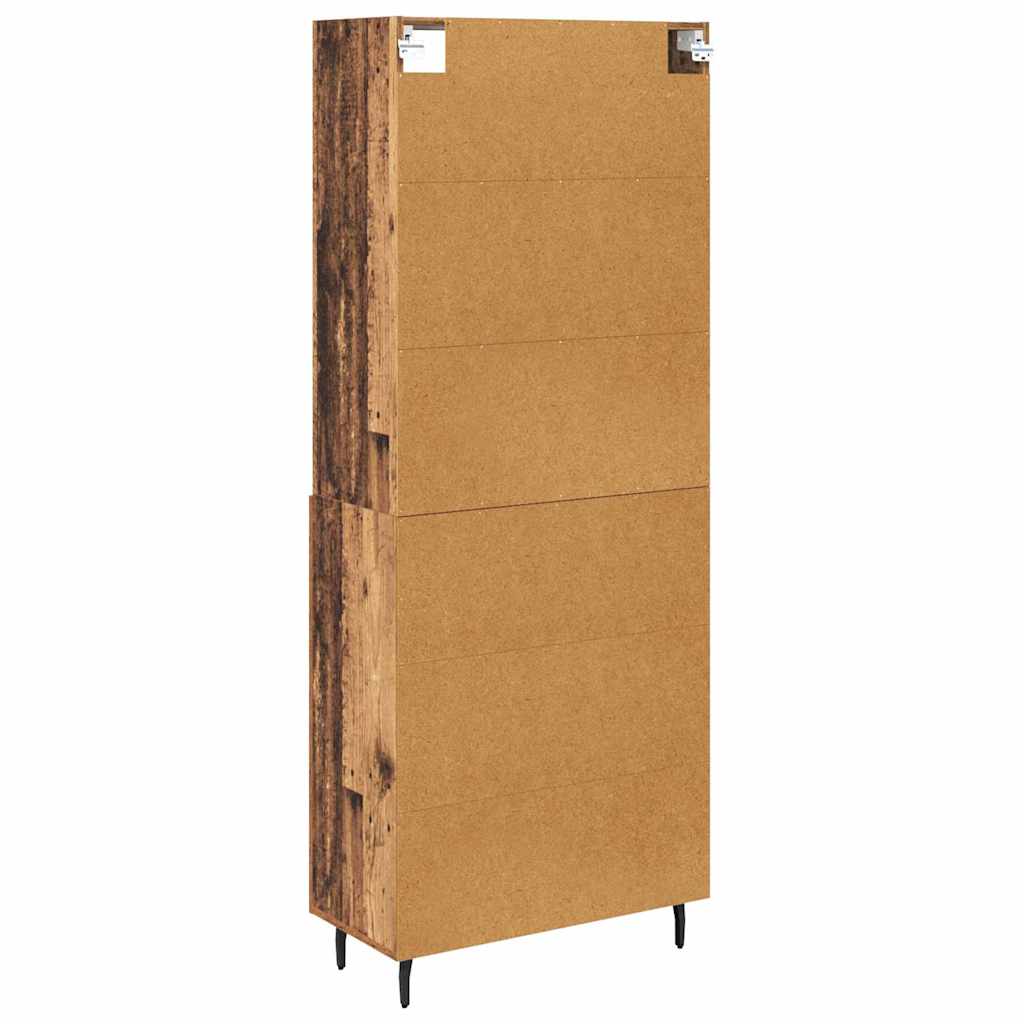 Highboard s ladicama Staro drvo 69,5 x 34 x 180 cm