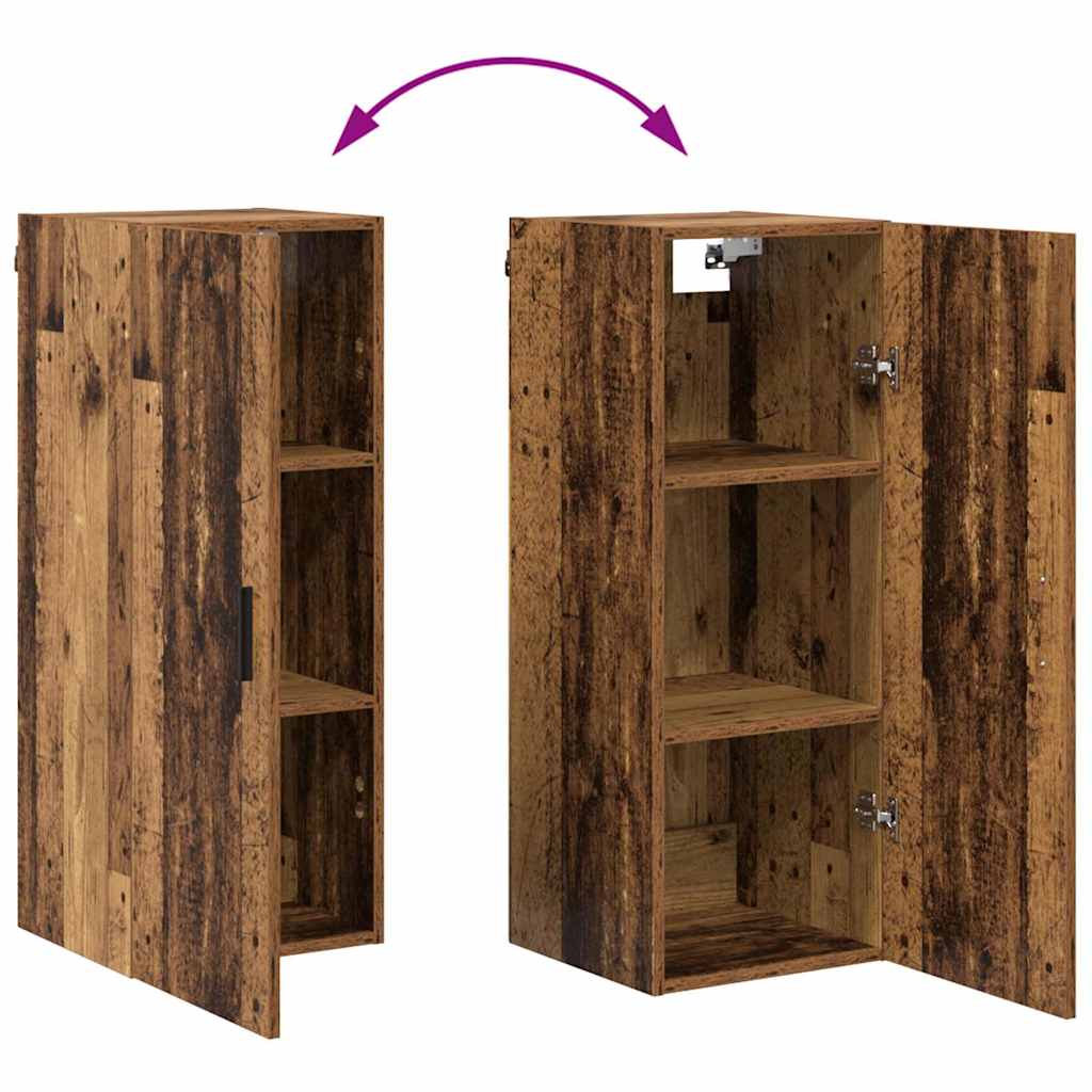 Highboard Staro drvo 34,5 x 34 x 180 cm Konstruirano drvo
