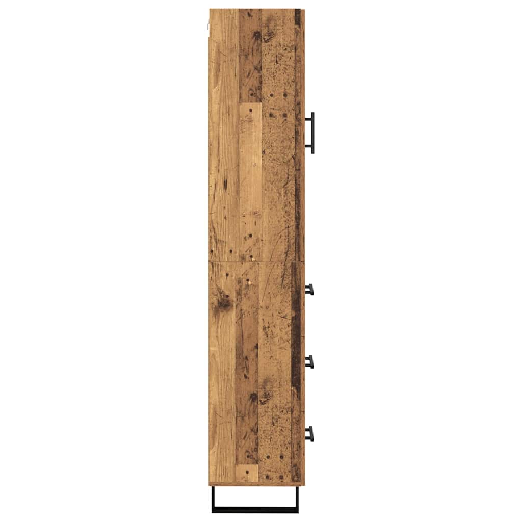 Highboard Staro drvo 34,5 x 34 x 180 cm Konstruirano drvo