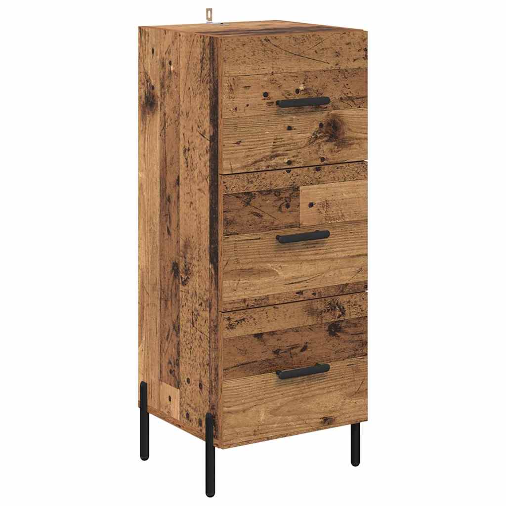 Highboard Staro drvo 34,5 x 34 x 180 cm Konstruirano drvo