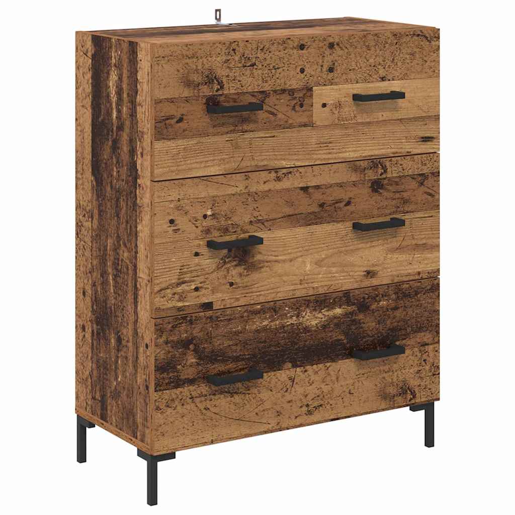 Highboard Zidne Staro drvo 69,5 x 34 x 180 cm Konstruirano drvo
